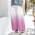 thumbnail image 1 of TIREOW Kids Girls Straight Leg Pants Baggy Sweatpants with Pockets Classic Gradient Cinch Bottom Athletic Comfy Lounge Joggers High Waisted Trousers Sweat Pants, 1 of 5