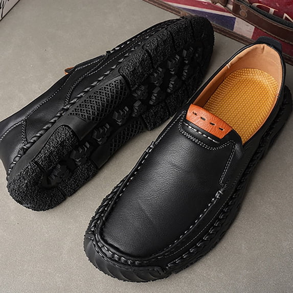 TIREOW Mens Casual Dress Loafers Soft Shoes Breathable Fashion Sneakers Slip-On Lace up Ofice Work Driving Walking Casual Shoes Comfortable Boat Shoes