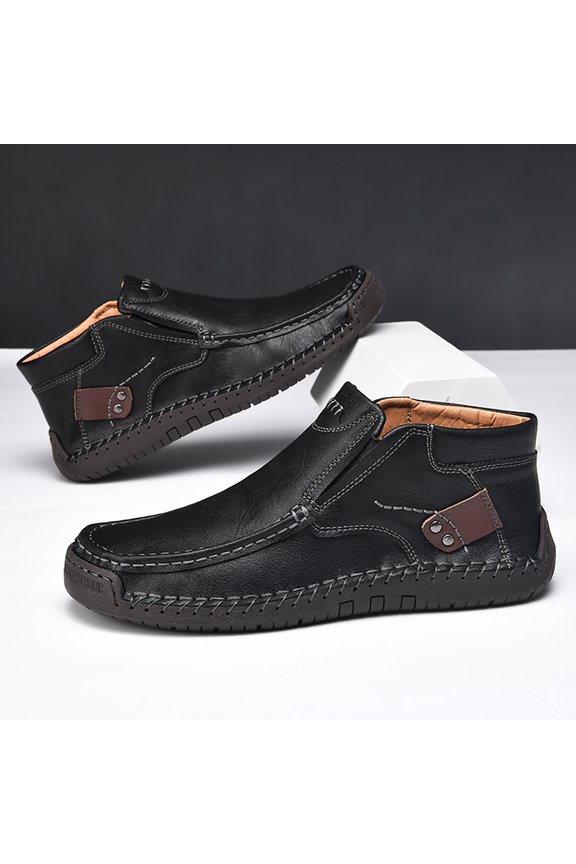 Mens Loafers Casual Slip on Dress Shoes Comfortable Business Moccasins Lightweight Refreshing Classic Shoes Casual Driving Walking Travelling Outdoor