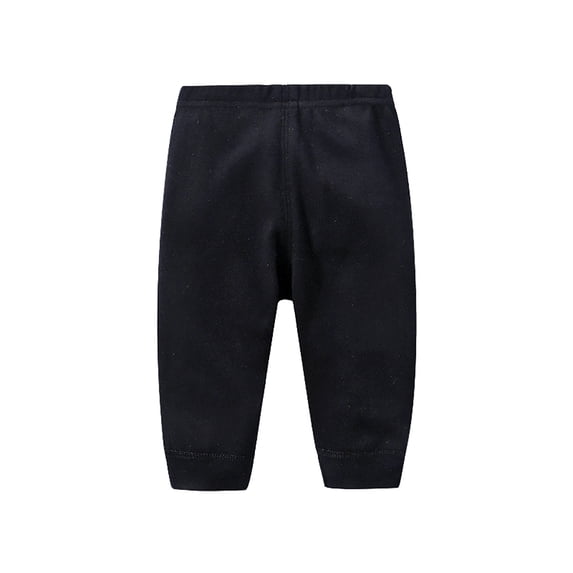 TIREOW Newborn Infant Girls and Boys Pants Solid Color Elastic Waist Cotton Layered Pants Summer Autumn Lightweight Breathable Versatile Pants