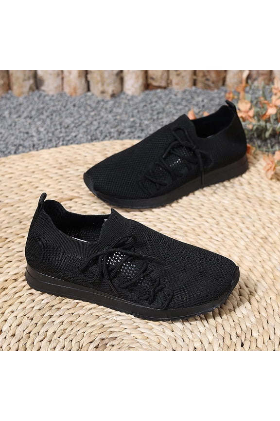 Waterproof Safety Lace Up Sneakers for Women Walking Shoes Non Slip Lightweight Casual Breathable Comfortable Tennis Warehouse Shoes Work Shopping Travel