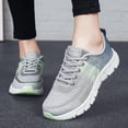 thumbnail image 1 of TIREOW Women Wide Toe Box Shoes Comfortable Bowling Shoes Universal Slide Soles Non Slip Wide Walking Shoes Athletic Style Swollen Feet Lightweight Footwear, 1 of 8