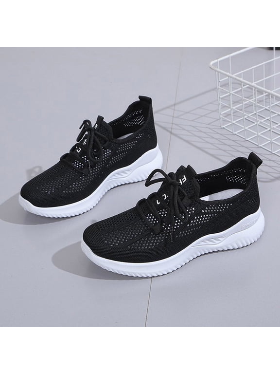 Womens Orthopedic Bowling Y2k Chunky Shoes Comfortable Soft Soles Light-Weight Mesh Athletic Slip on Retro Mesh Breathable Aesthetic Sneaker Skates Gym Workouts