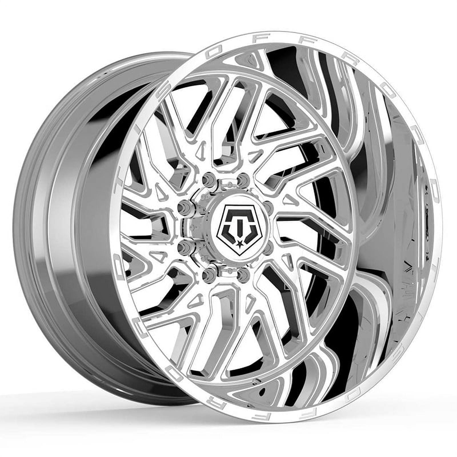 TIS 544v 22x14 -76et 125.20mm chrome plated wheel - Walmart.com