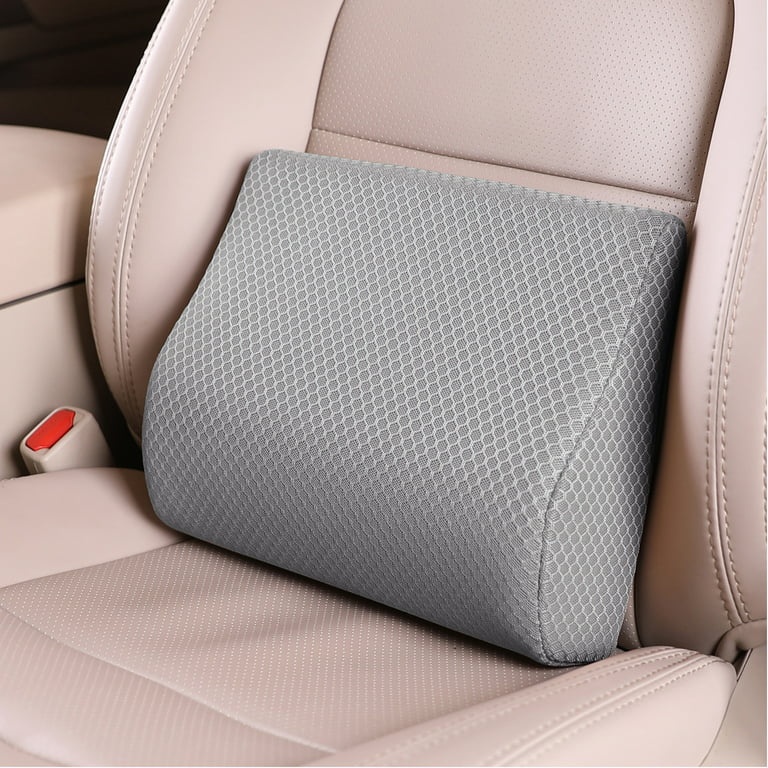 Memory Foam Seat Cushion Back Lumbar Support Pillow for Office