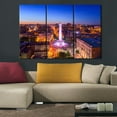 thumbnail image 1 of TISHIRON 3PCS Framed Canvas Wall Art Set,36"x24" Baltimore Cityscape Skyline Canvas Art Decor, 1 of 7