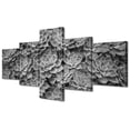 thumbnail image 1 of TISHIRON 5PCS Framed Canvas Wall Art Set,50"x24" Succulents Canvas Art Decor, 1 of 7