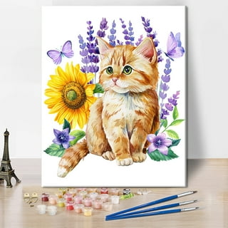 Kitty McCall All the Flowers Paint By Number Kit