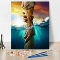 thumbnail image 1 of TISHIRON Paint by Numbers for Adults,16x20 inch Canvas Wall Art Christian Jesus Oil Painting by Numbers Kit for Home Wall Decor (Frameless), 1 of 6