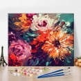 thumbnail image 1 of TISHIRON Paint by Numbers for Adults,16x20 inch Canvas Wall Art Chrysanthemum Oil Painting by Numbers Kit for Home Wall Decor (Frameless), 1 of 7