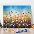 thumbnail image 1 of TISHIRON Paint by Numbers for Adults,16x20 inch Canvas Wall Art Flower Blossom Oil Painting by Numbers Kit for Home Wall Decor (Frameless), 1 of 6
