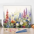 thumbnail image 1 of TISHIRON Paint by Numbers for Adults,16x20 inch Canvas Wall Art Garden Oil Painting by Numbers Kit for Home Wall Decor (Frameless), 1 of 6