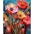 thumbnail image 1 of TISHIRON Paint by Numbers for Adults,16x20 inch Canvas Wall Art Impressionism Flowers Oil Painting by Numbers Kit for Home Wall Decor (Frameless), 1 of 6