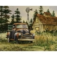 thumbnail image 1 of TISHIRON Paint by Numbers for Adults,16x20 inch Canvas Wall Art Truck Village Artwork Oil Painting by Numbers Kit for Home Wall Decor (Frameless), 1 of 6