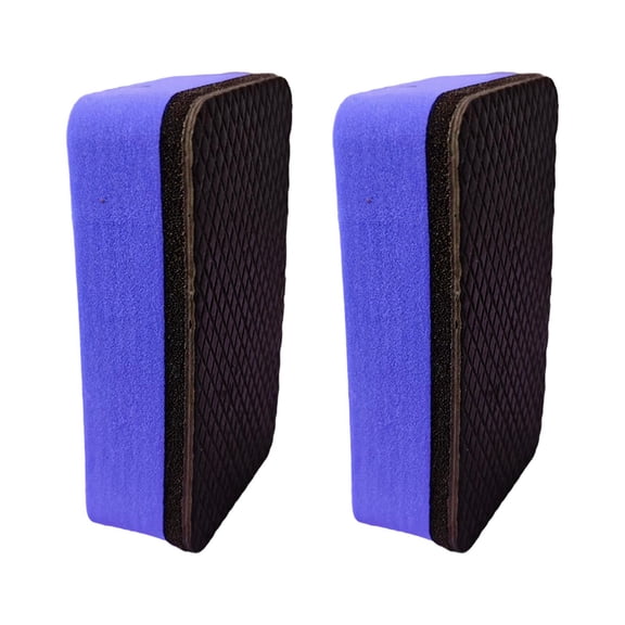 TISHITA 2 Pieces Car Cleaning Blocks Clay Pads Car Wash Towels Stain Removal Cloth Volcanic Mud Durable Material Suitable for Car Kitchen Restaurant Cleaning Blue