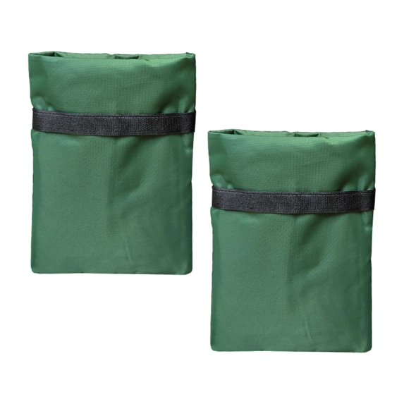 TISHITA 2 Pieces Outdoor Faucet Covers, Hose Bib Spigot Cover, Winter Freeze Protection Reusable Outside Faucet Sock for Outside Yard Dark Green
