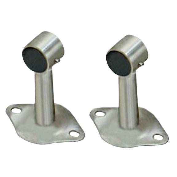 TISHITA 2x Stainless Guard Hose Lever Support Cupboard Rod Bracket , as described, 100mm