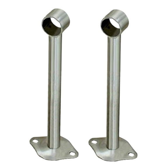 TISHITA 2x Stainless Guard Hose Lever Support Cupboard Rod Bracket , as described, 200mm