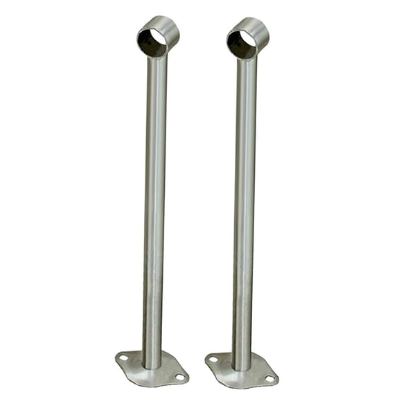 TISHITA 2x Stainless Guard Hose Lever Support Cupboard Rod Bracket , as described, 450mm
