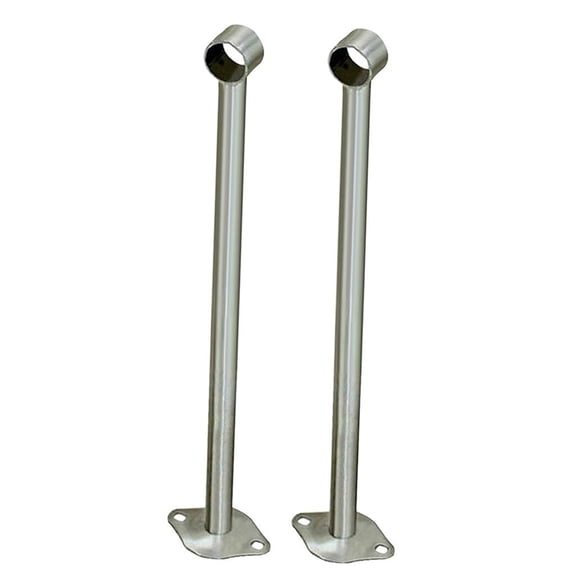 TISHITA 2x Stainless Guard Hose Lever Support Cupboard Rod Bracket , as described, 500mm