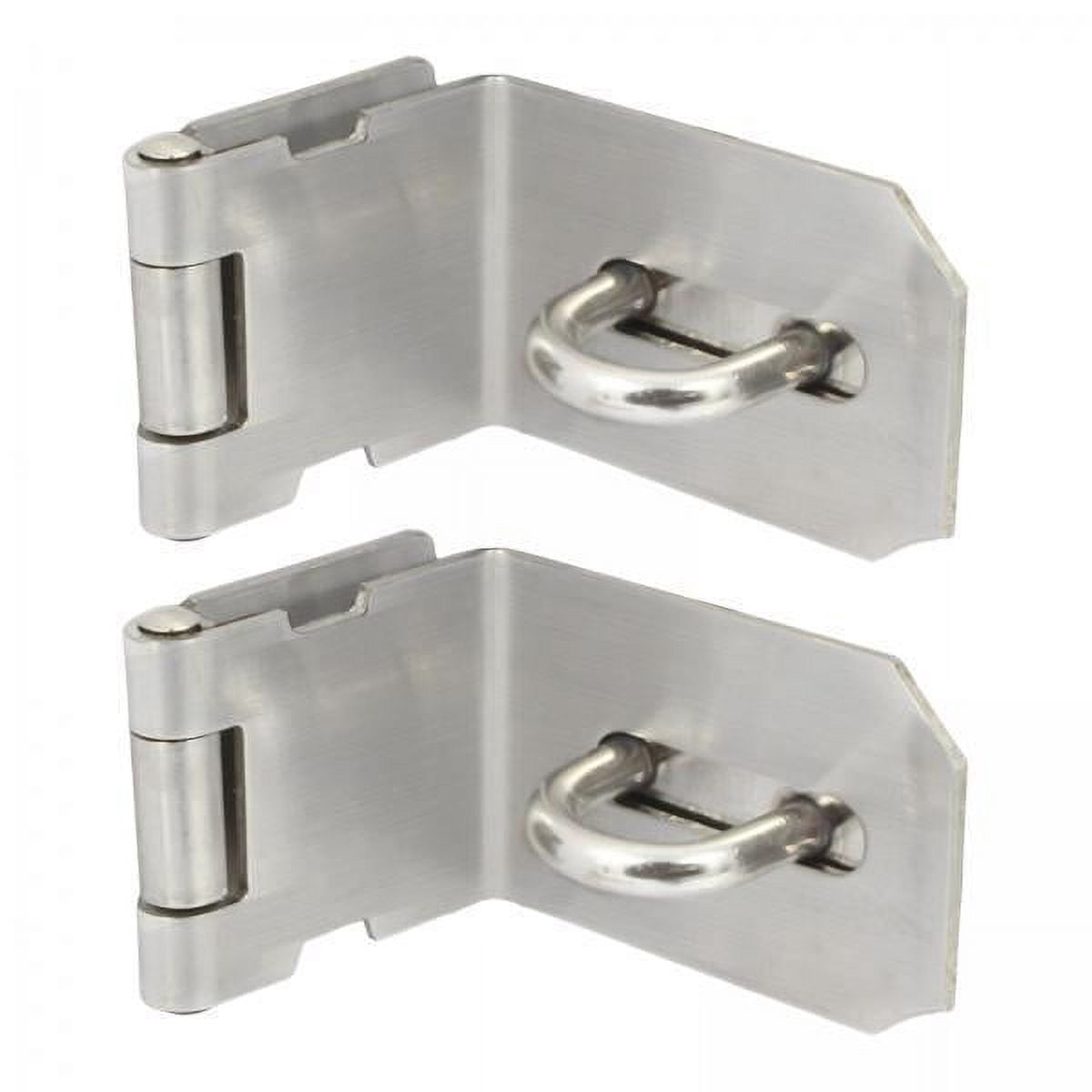 TISHITA 3x2 Pieces Door Hasp latches 90 Degree Gate Locks for Desk Drawer Door Cabinet 3 Pcs
