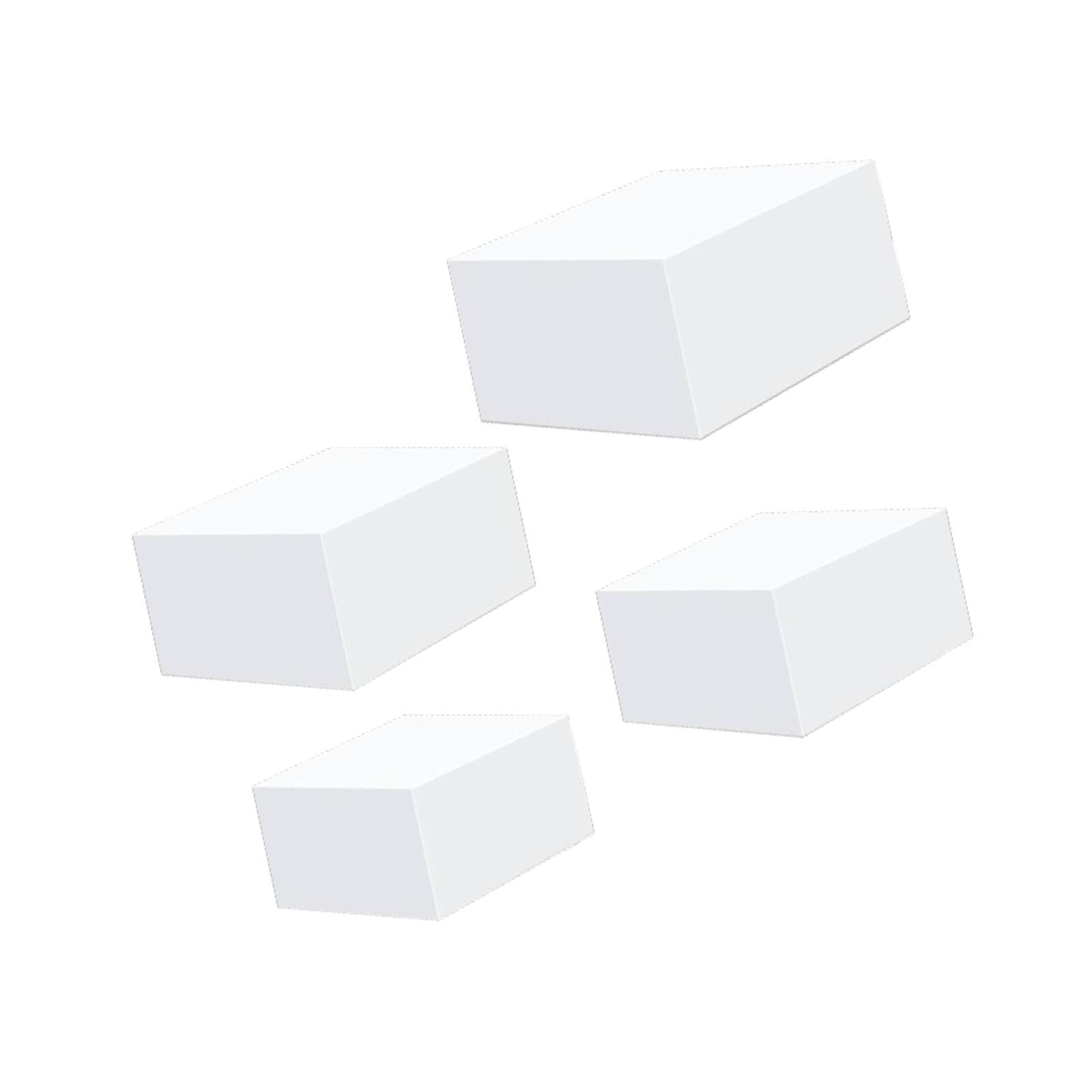 TISHITA 4 Pieces Acrylic Cube Display Box Riser, Nesting Riser,Food