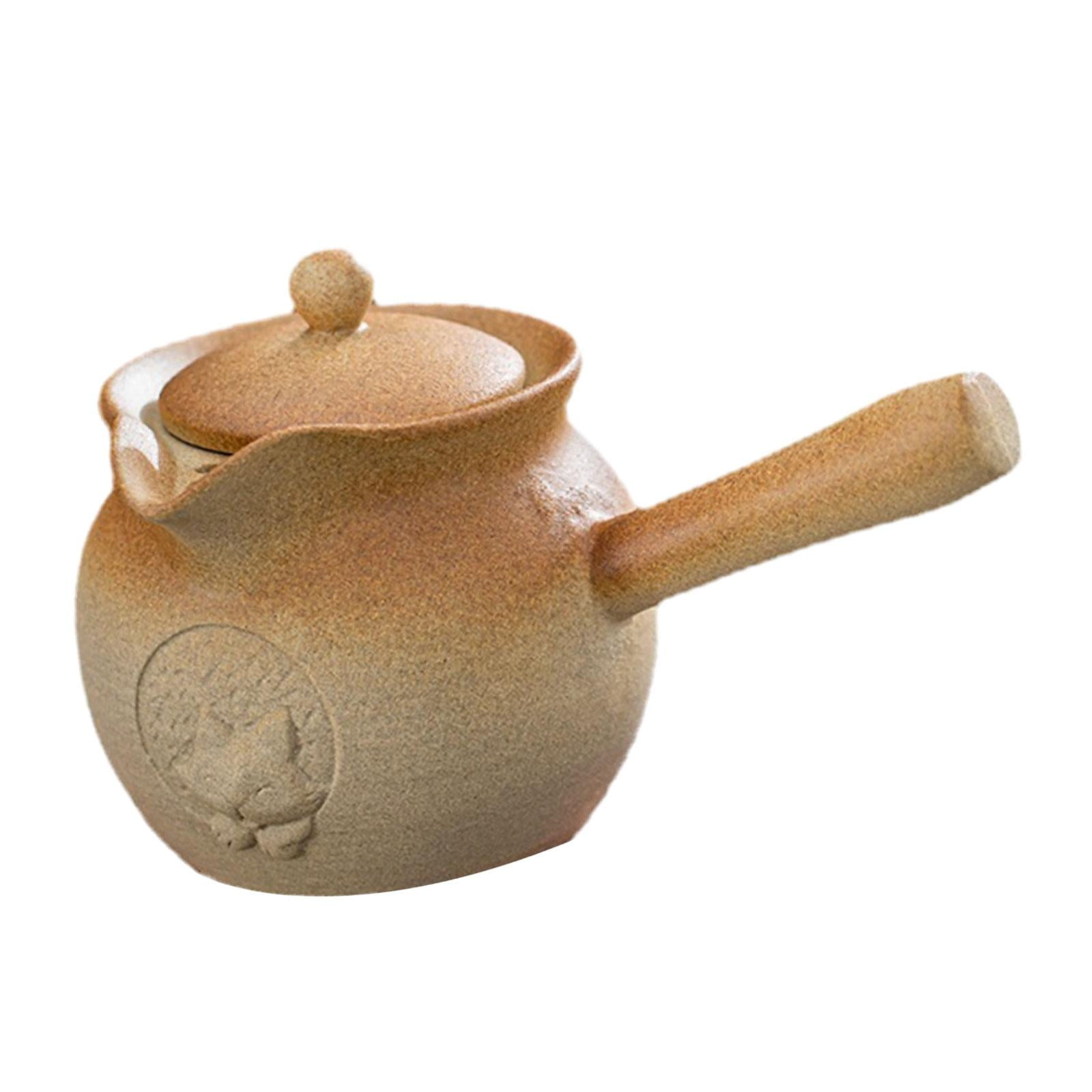 TISHITA 450ml Ceramic Teapot Tea Maker Kettle Chinese Traditional