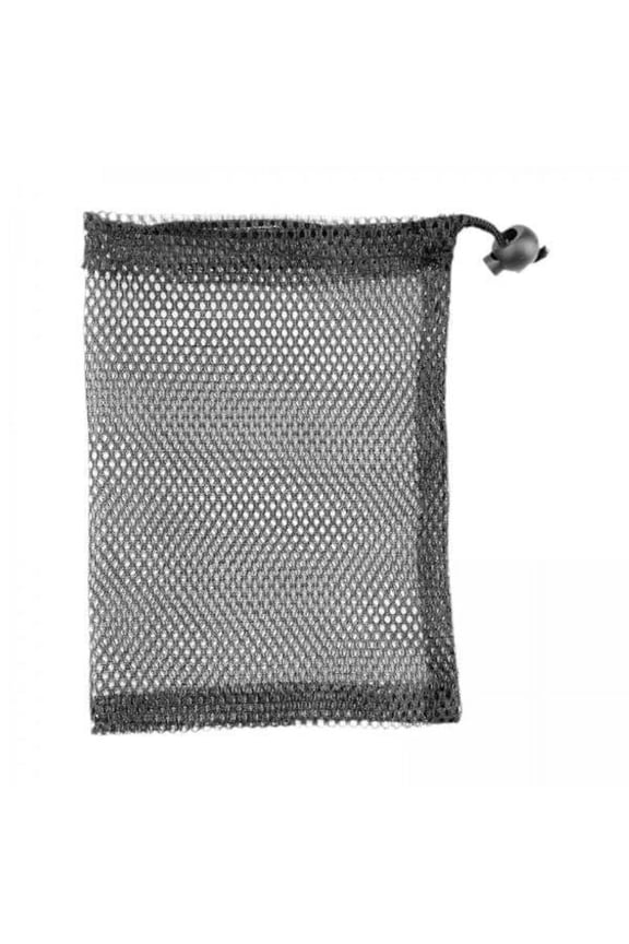 4x Small Mesh Bag Storage Pouch Mesh Drawstring Bag Stuff Sack for Toys Lipstick Earphone
