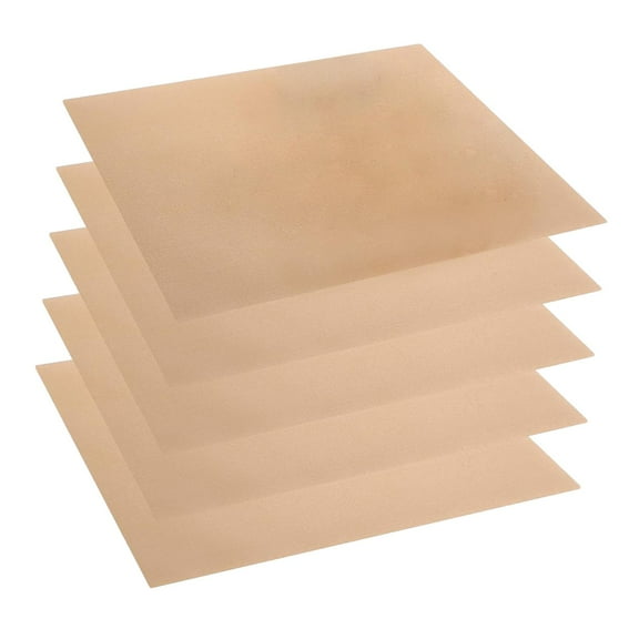 TISHITA 5 Pieces BBQ Grill Mat Baking Mat Sheet 12inx16in Reusable Oven Liner Sheet Outdoor Grill Mat for Outdoor Countertop Baking Skin