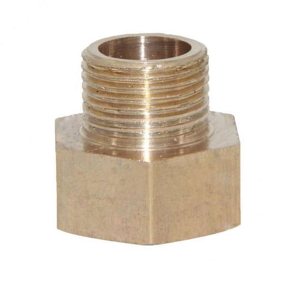 TISHITA 5x Brass Hose Coupling Coupling Quick Coupling 1/2 '' 1/4 '' 3/8 Inch Male Thread 5 Pcs