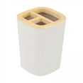 thumbnail image 1 of TISHITA 5xToothbrush Holder Compartments Makeup Storage Organizer Spatula Holders Case, 1 of 5