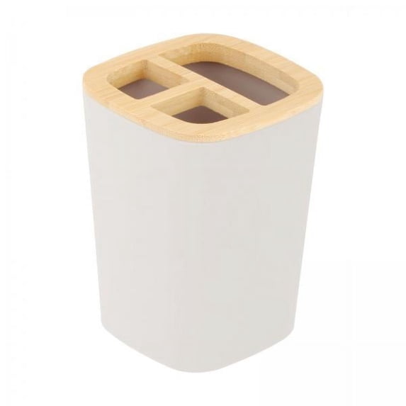 TISHITA 5xToothbrush Holder Compartments Makeup Storage Organizer Spatula Holders Case