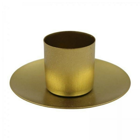 TISHITA 6xPillar Candle Holder Candlelight Home Decor for Party Christmas Dining Gold Small