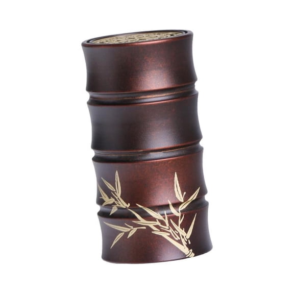 TISHITA Bamboo Section Shape Incense Burner Incense Holder Feng Shui Decoration Sturdy for Study Home Hotel Teahouse Buddhist Temple