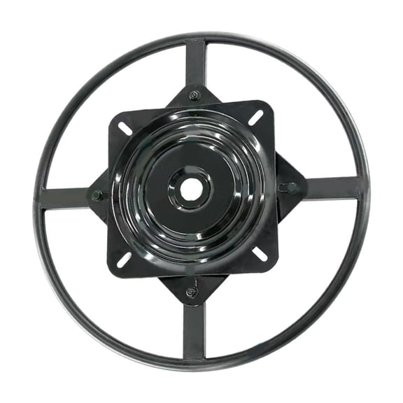 TISHITA Bar Stool Swivel Plate Swivel Furniture Replacement 360 Degrees Rotation Iron Large Load Capacity Swivel Base for Bar Chairs 500 Laps