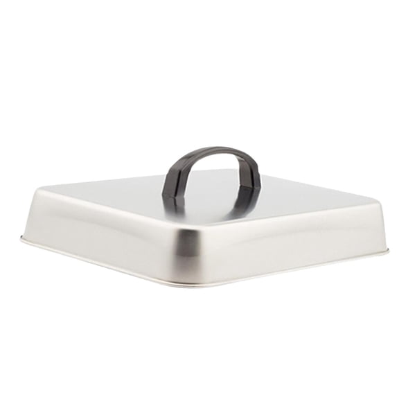 TISHITA Basting Cover Cheese Melting Dome Multifunctional Grill Lid Grilling Dome for Hamburger BBQ Teppanyaki Outdoor Indoor Cooking 31x24x5cm