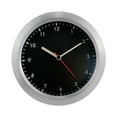 thumbnail image 1 of TISHITA Bathroom Clock Decorative Clocks for Walls for Classroom Living Room Bedroom Argent and black, 1 of 8