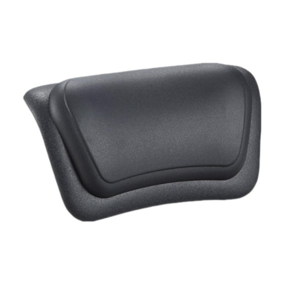 TISHITA Bathtub Pillow Accessories Gift Soft Space Saving Strong Suction Cup Headrest Bath Tub Pillow for Relaxing SPA Bathroom Hotel Black