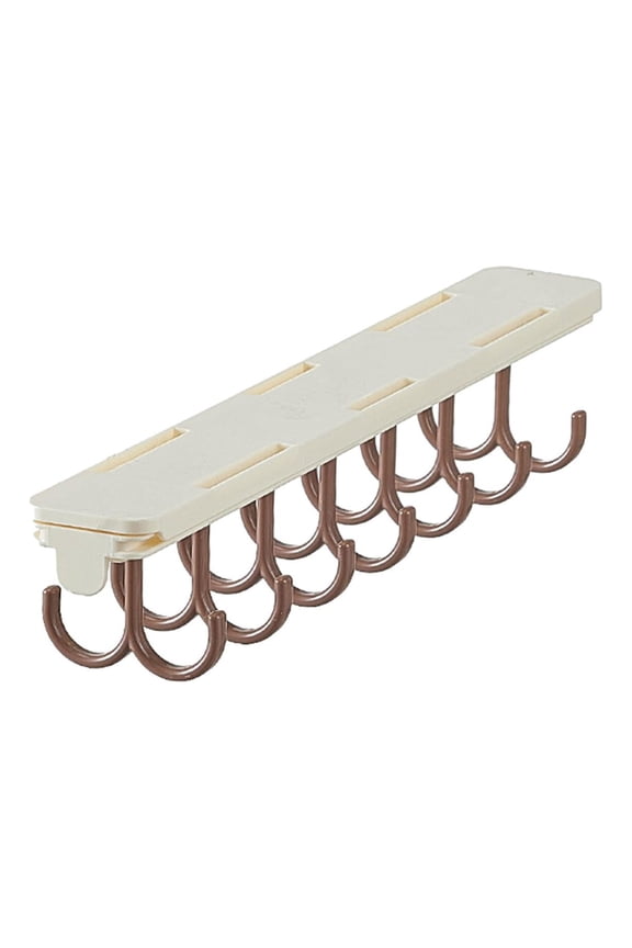 Bra Hanger Tank Tops Hangers ,Multifunction, Closet Pull Out Racks Wardrobe Clothes Hanger for Lingerie Camisole Bra Apartment brown B