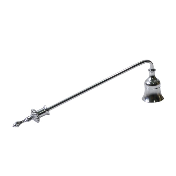 TISHITA Candle Extinguishing Tool Candle Stopper Wick Extinguish Cover Polished Surface 3.5cm Bell Shaped for Candle Lovers Accessory Silvery