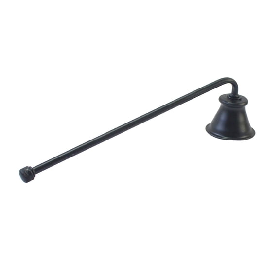 TISHITA Candle Snuff Tool Candle Extinguisher 4cm Bell Shaped Metal Material Wick Extinguish Cover for Candle Lovers Multifunctional Black