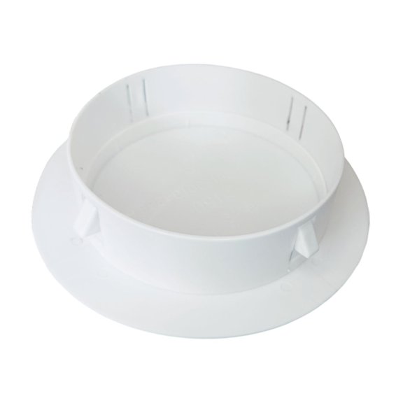 TISHITA Ceiling Hole Cover Plate Air Conditioner Hole Cover Round Access Panel Sturdy PP Flexible Construction Versatile Concealment Suitable for Office Renta 156 to 190 Hole