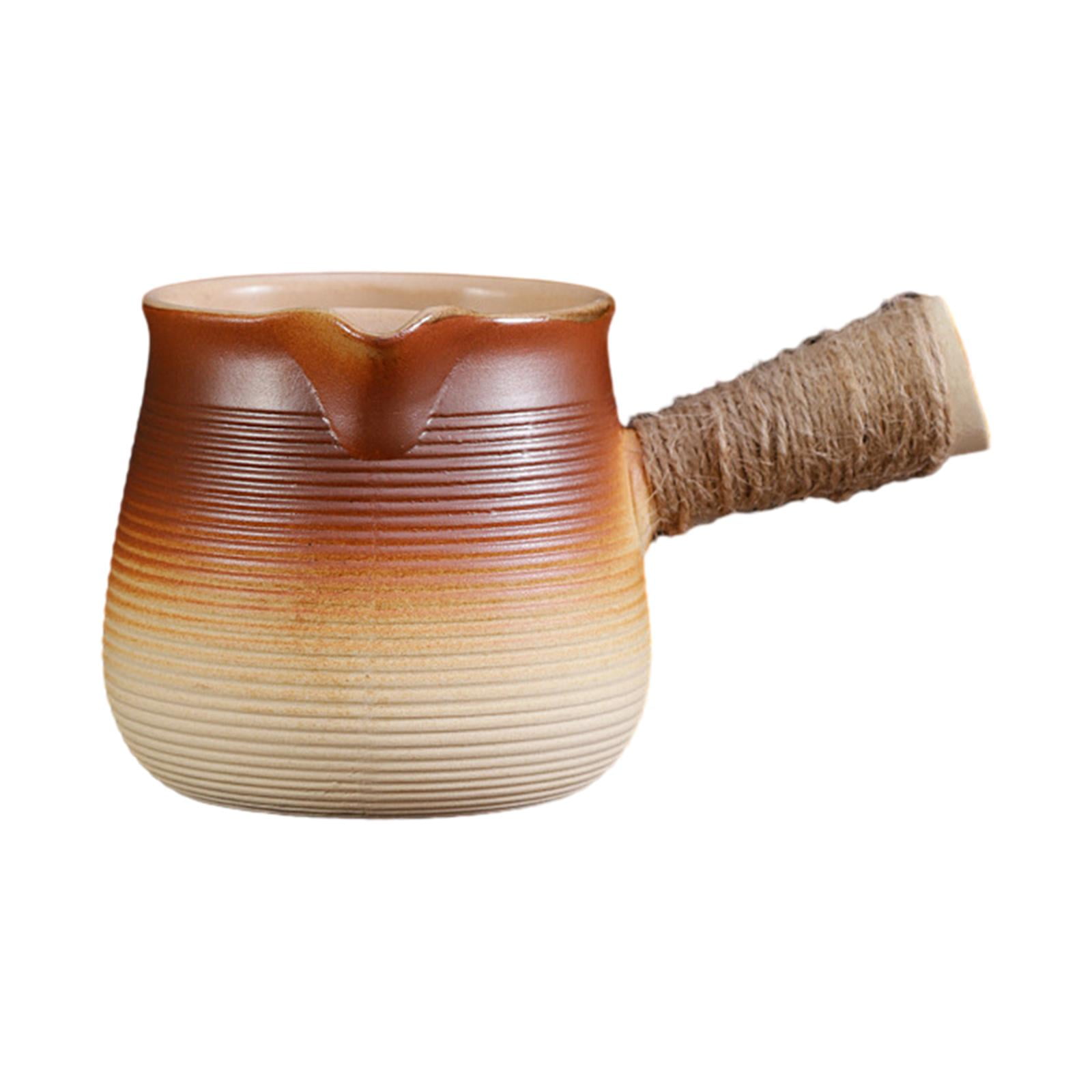 TISHITA Ceramic Teapot Tea Maker for Boiling Hot Water with Rope