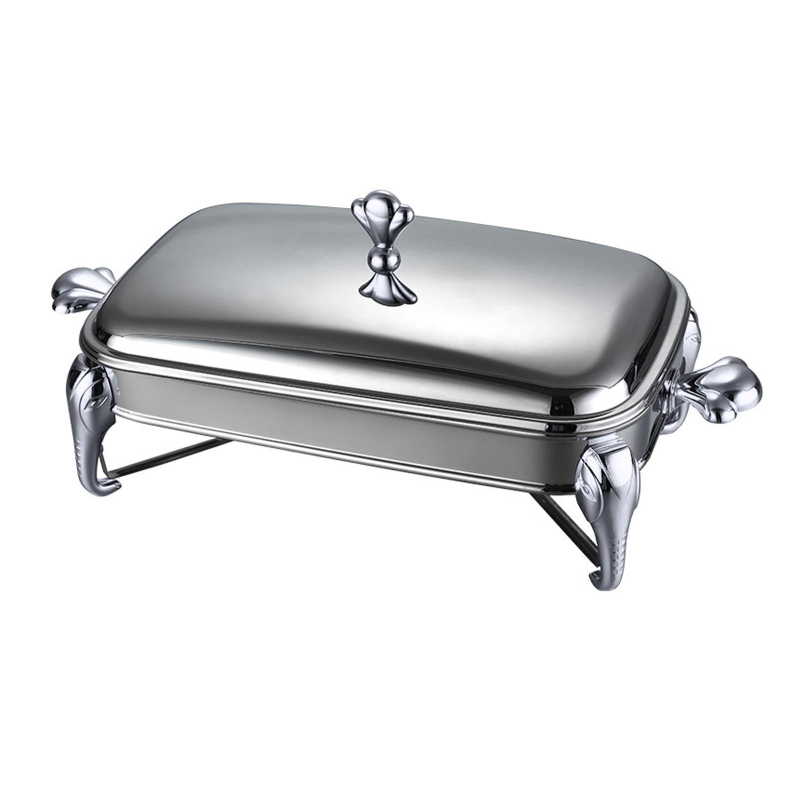 Party Cookware TISHITA Chafing Dish Buffet Server Food Tray Serving Utensils Hot Pot ...