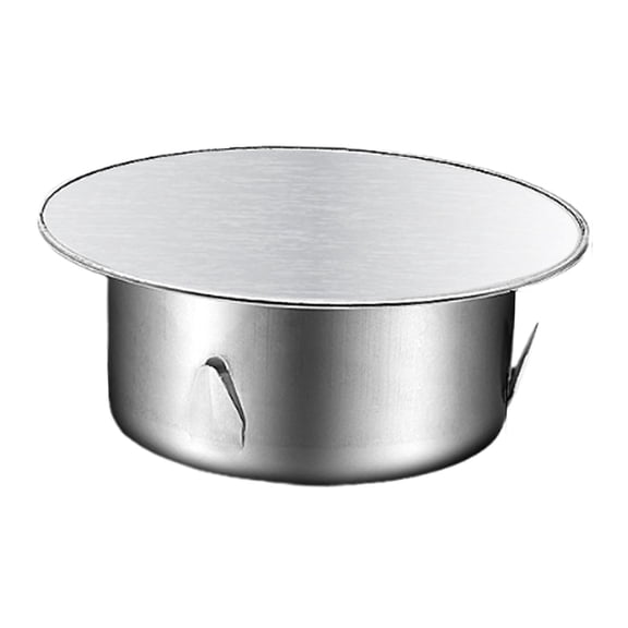 TISHITA Chimney Hole Cover Stainless Steel Direct Replacement Fitting Round Easily Install Sturdy Sealing Durability Pipe Cover 90 Pipe