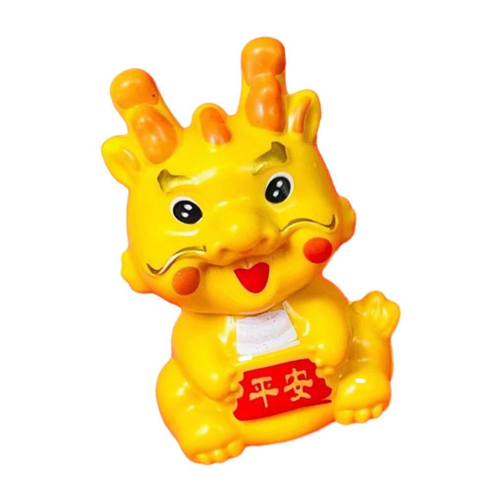 TISHITA Chinese New Year Dragon Figurine, Dragon Sculpture, Table ...