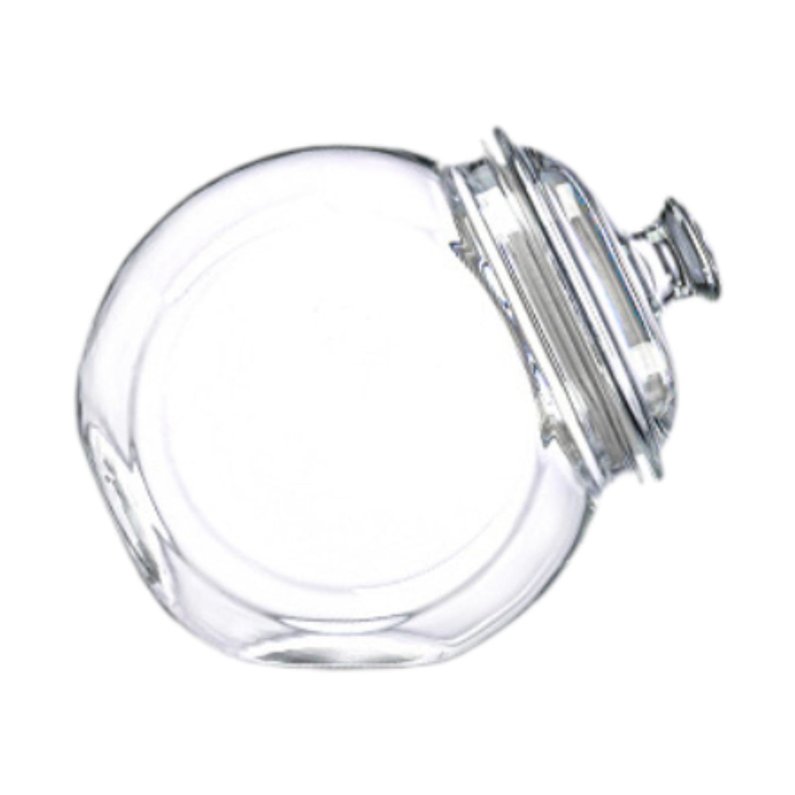 TISHITA Clear Candy Jar Coffee Beans Kitchen Coffee Capsule Storage Storage Canister 3.2L