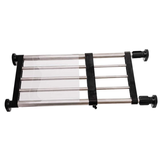 TISHITA Closet Tension Shelf Expandable Closet Organizer DIY Expandable Shelf Organizer Storage Rack Tension Rod for Cabinet Cupboard Length 50cm