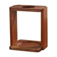 TISHITA Coffee Filter Cup Stand Coffee Cup Holder Wooden Sturdy