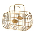 thumbnail image 1 of TISHITA Coffee Pod Holder Coffee Pod Basket Coffee Bar Accessories with Dual Handle Coffee Capsule Storage Holder Organizer for Cafes Gold, 1 of 7